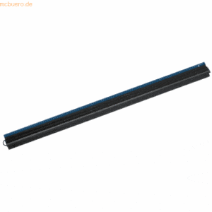 Maped Schneidelineal Quadra eloxiertes Aluminium 100 cm schwarz/blau B