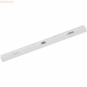 10 x M+R Lineal schmal 40cm glasklar