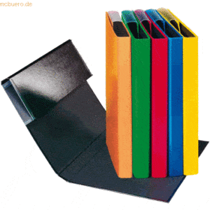 12 x Pagna Heftbox A5 Pappe farbig sortiert