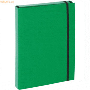 Pagna Heftbox A4 Pappe grün