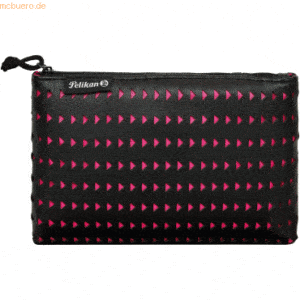 Pelikan Faulenzer flach Lasercut Black/Pink Polyester BxHxT 215x160x35