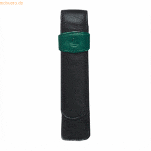Pelikan Schreibgeräteetui Leder TG 12 schwarz-grün für 1 Schreibgerät