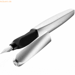 Pelikan Füllhalter Twist P457M M Silber inkl. Tintenpatrone