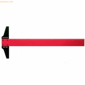 Rumold Zeichenschiene GMT elastischer Kunststoff 100 cm mit Teilung