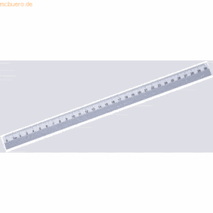 Rumold Schullineal aus Aluminium 30 cm