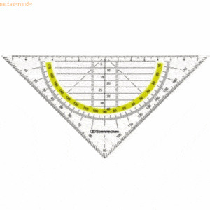 k.A. Geometrie-Dreieck 160mm transparent