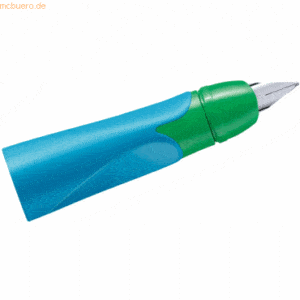 Stabilo Griffstück Easybirdy himmelblau/grasgrün Linkshänder mit Feder