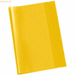 25 x Veloflex Hefthülle A4 PP gelb transparent