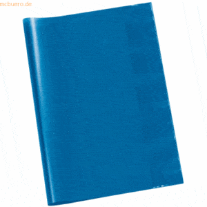 25 x Veloflex Hefthülle A4 PP blau transparent