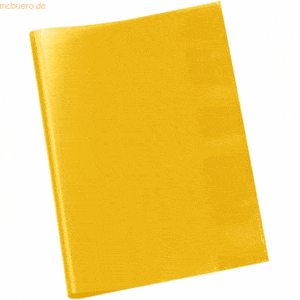 25 x Veloflex Hefthülle A5 PP gelb transparent