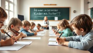 ab wann schreiben kinder mit füller